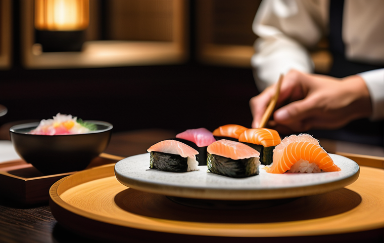 일본식 생강 절임 - Prompt 1: The Gourmet Gari Experience**