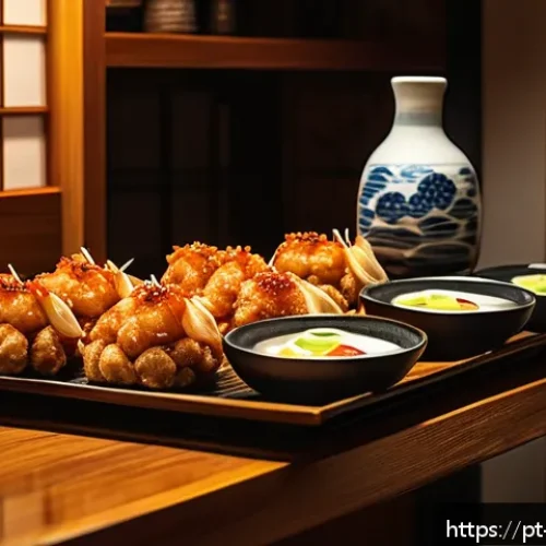 일본 술 전문점 소개 - A cozy Brazilian izakaya interior in S&atilde;o Paulo&rsquo;s Liberdade neighborhood, featuring traditional Japan...